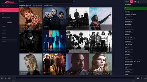 Music Player Lyrics for Online Streaming by Mooziq | Hyper & Ethereum Screenshots 1