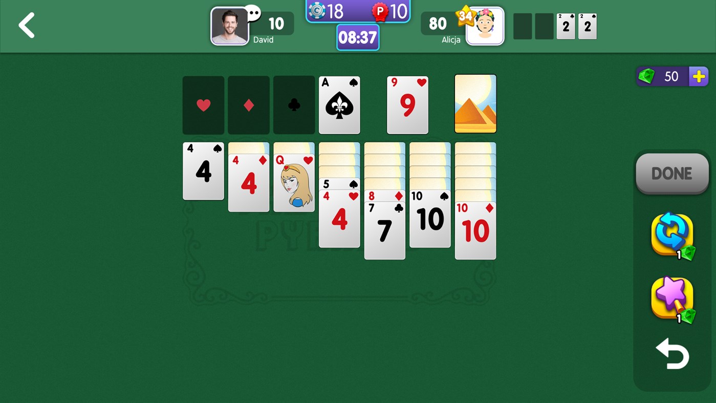 #5. Solitaire Wonders - Multiplayer Card Game (Windows) 由: LazyLand LTD