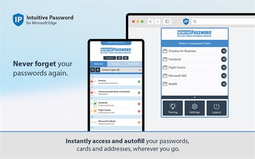 Intuitive Password®: Password Manager for Edge