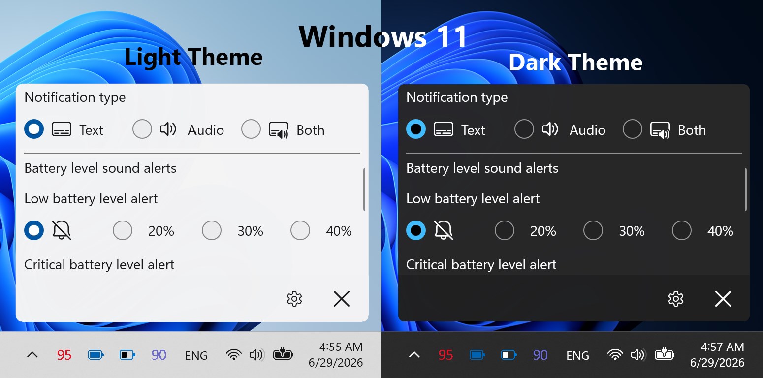 Bluetooth Battery Level screenshot