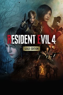 Cover poster for Resident Evil 4 Gold Edition