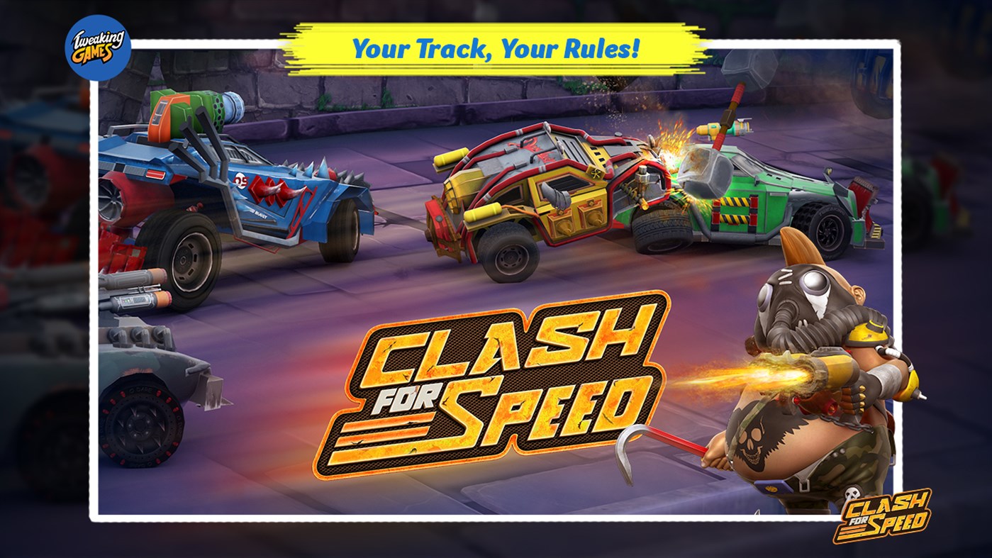 #1. Clash for Speed (Windows) 由: Tweaking Technologies Private Limited