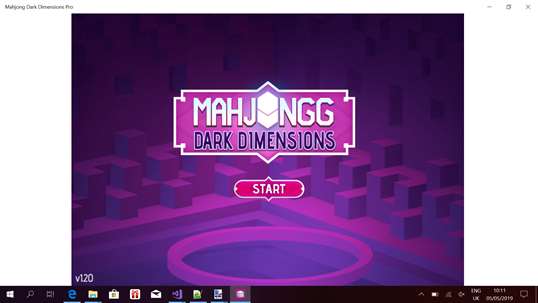 Mahjong Dark Dimensions Pro screenshot 1