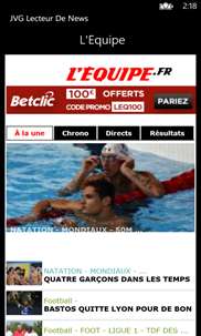 Journaux Français screenshot 7