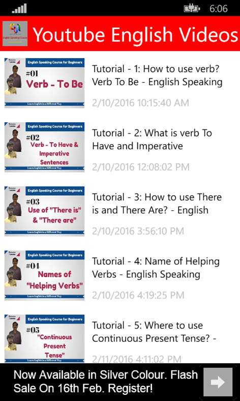 English Speaking Course - GJOneStudio Screenshots 2