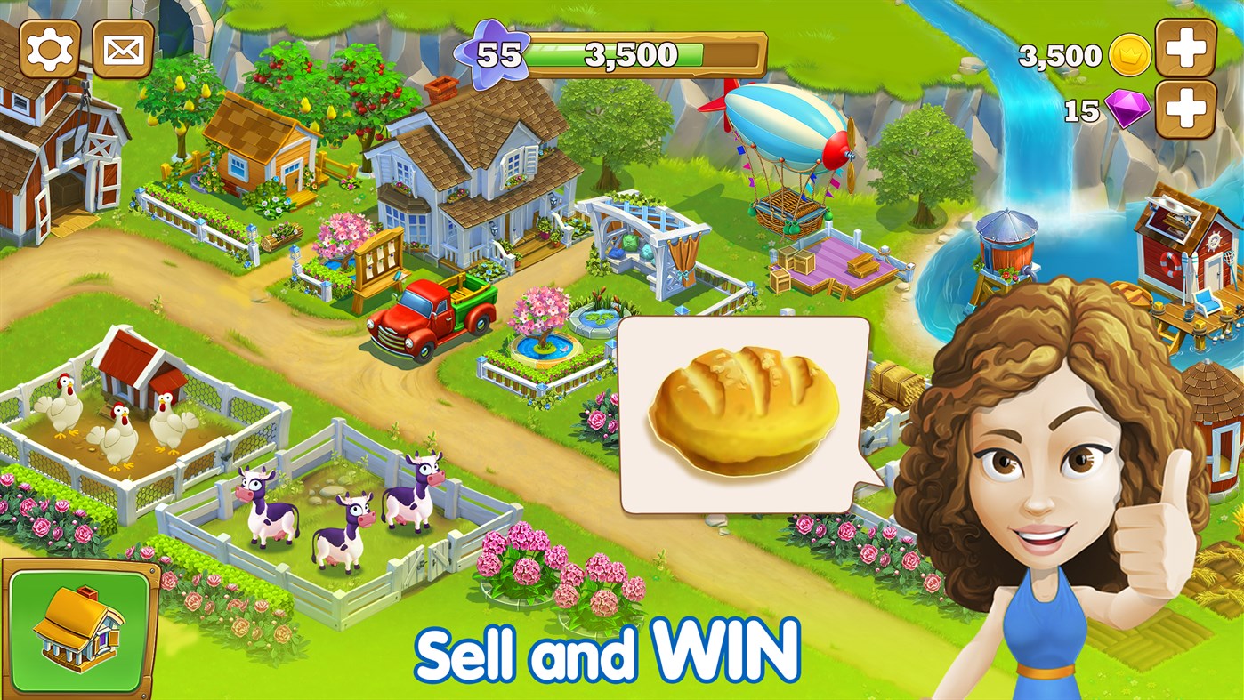 #4. Golden Farm (Windows) Door: ПлейМи8