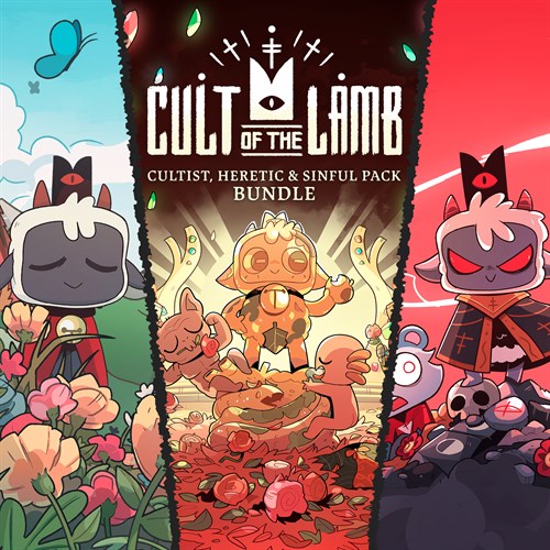 Cult of the Lamb - Cultist, Heretic, and Sinful Pack Bundle cover image