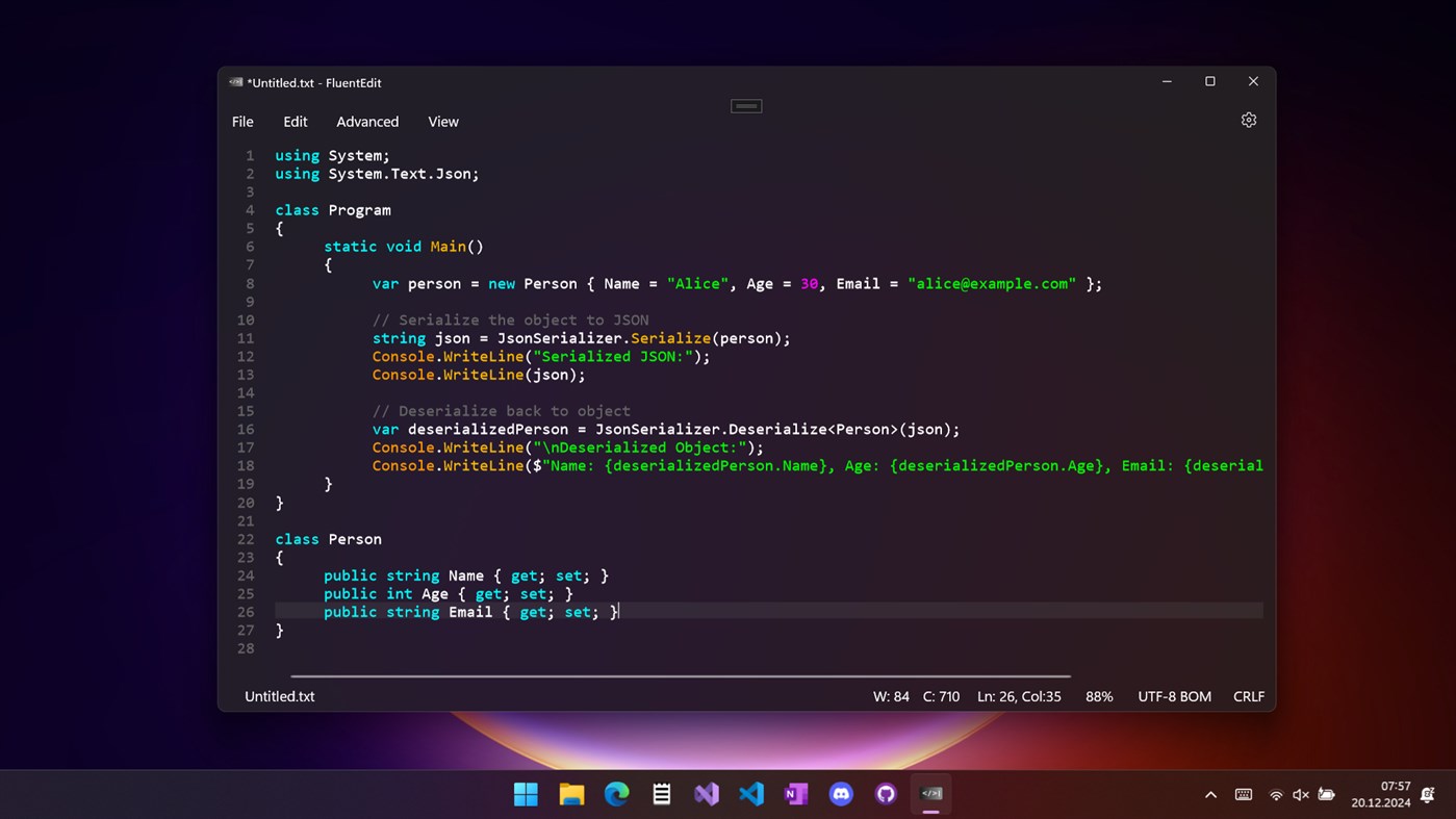 #3. FluentEdit (Windows) By: Julius Kirsch