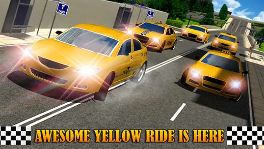Modern Taxi Driving 3D screenshot 2