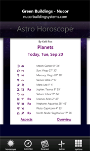 Astro Horoscope by Kelli Fox screenshot 5