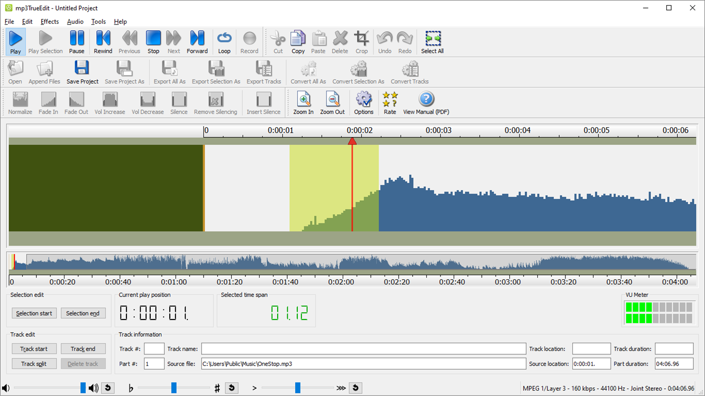 #2. mp3TrueEdit (Windows) By: C2 Solutions Ltd.