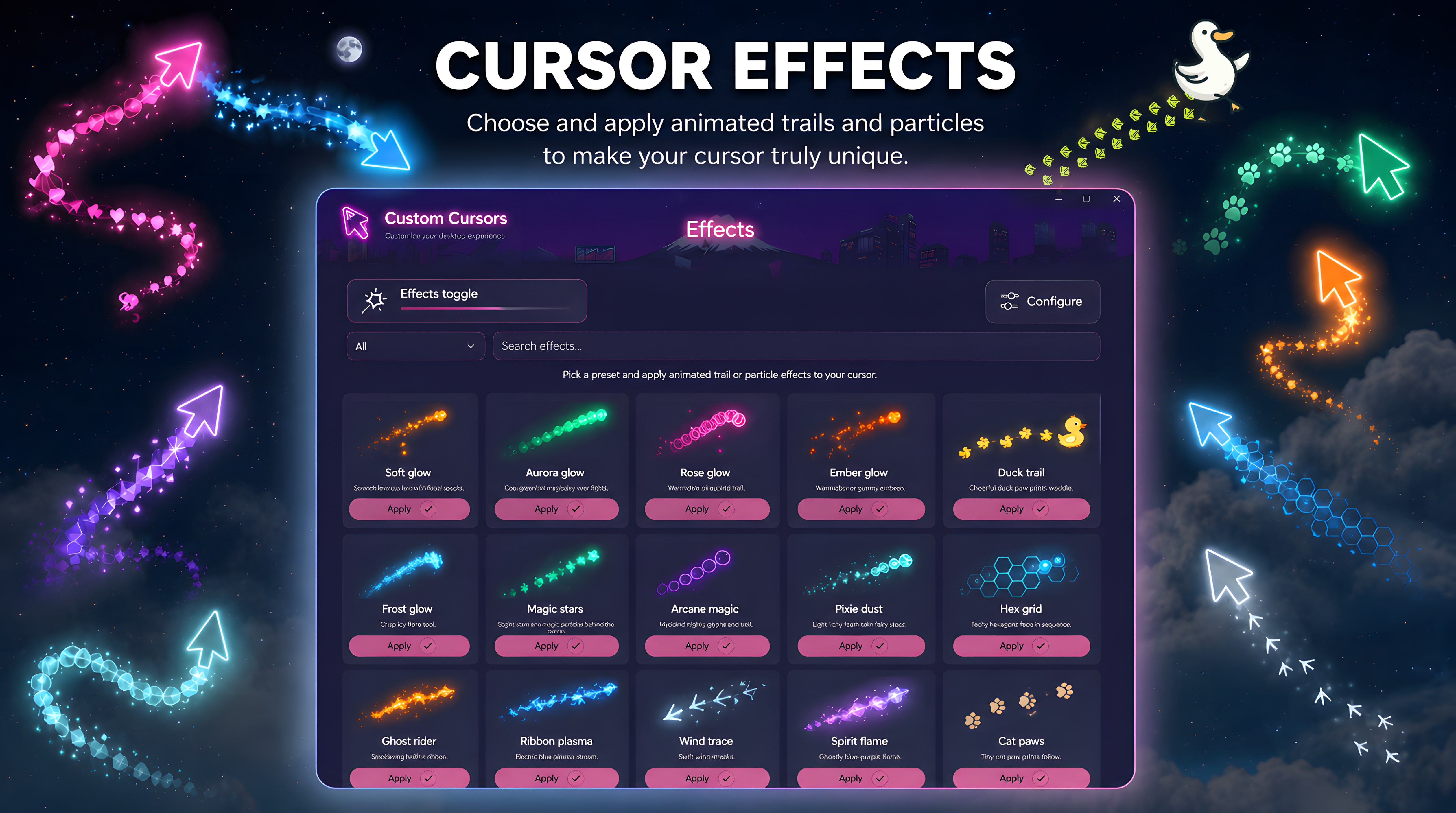 Custom Cursors Studio screenshot