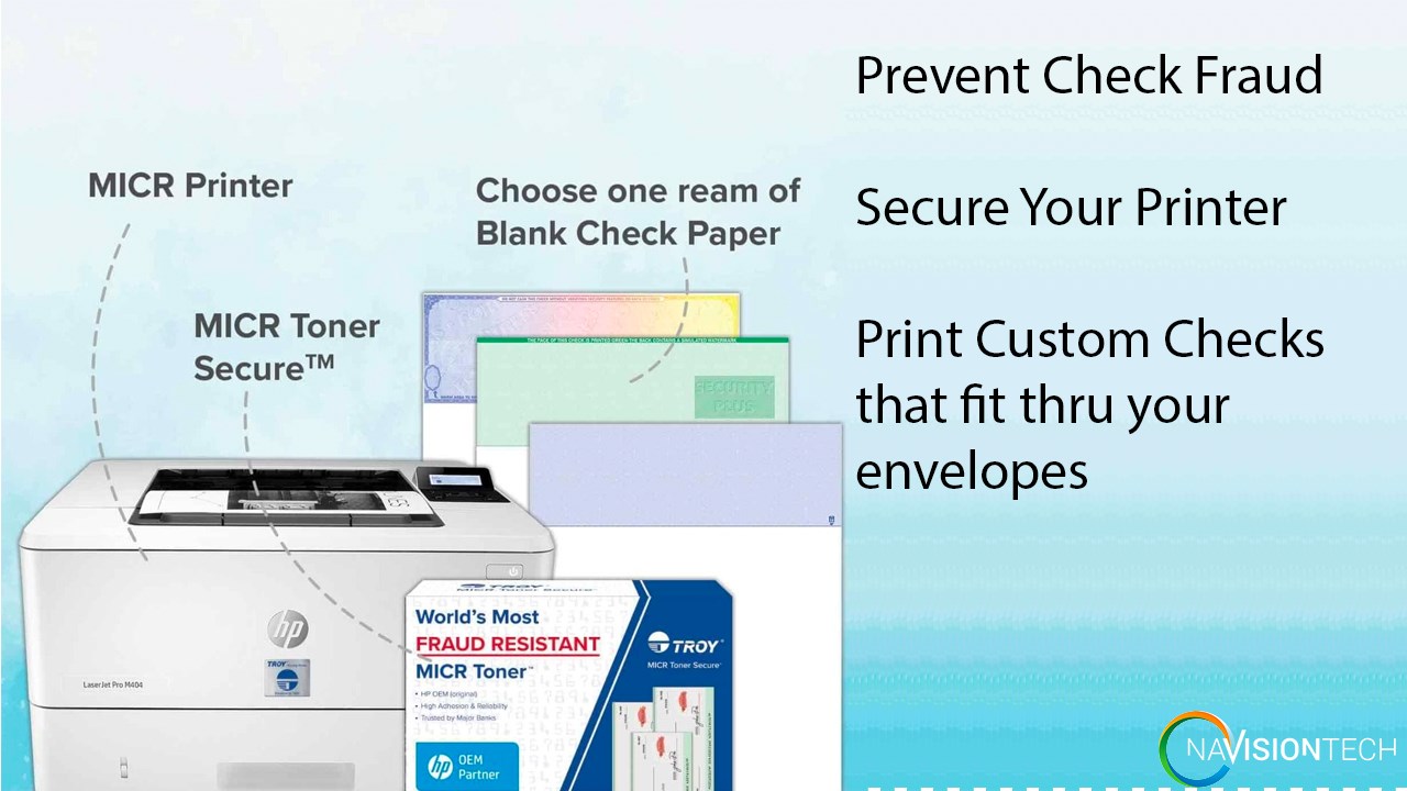 Snapshot 5 of MICR Check Printer Package: 2-Day Implementation