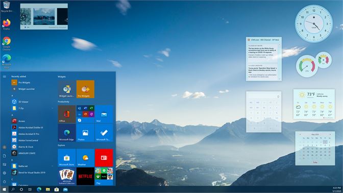 get widget launcher microsoft store