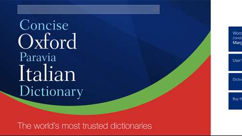 Concise Oxford-Paravia Italian Dictionary Screenshots 1