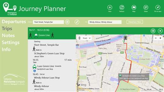 Journey Planner screenshot 3