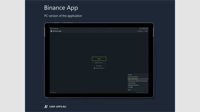 buy binance app microsoft store
