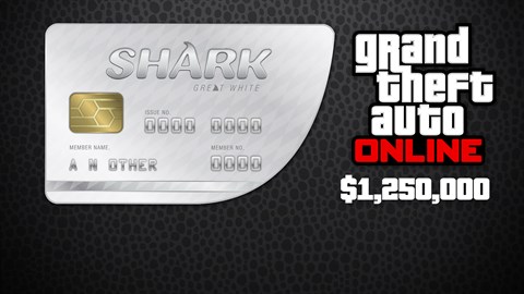 Great White Shark Cash Card