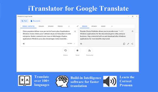 iTranslator for Google Translate screenshot 1