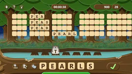 Beavers Word Puzzle screenshot 1