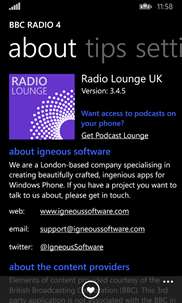 Radio Lounge UK screenshot 5