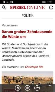 SPIEGEL ONLINE screenshot 2