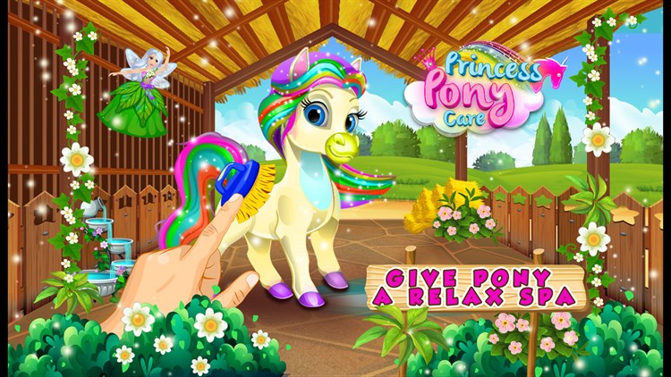 Little Pony Horse Princess Care - Wash & Cleanup - PC - (Windows)