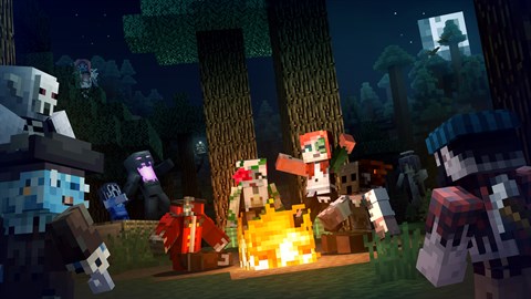 Pack de aspectos Historias de fogata de Minecraft