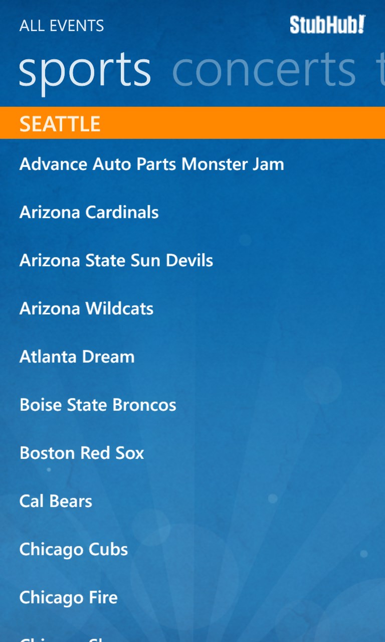 Get Stubhub Microsoft Store - scr!   eenshot 1 screenshot 2