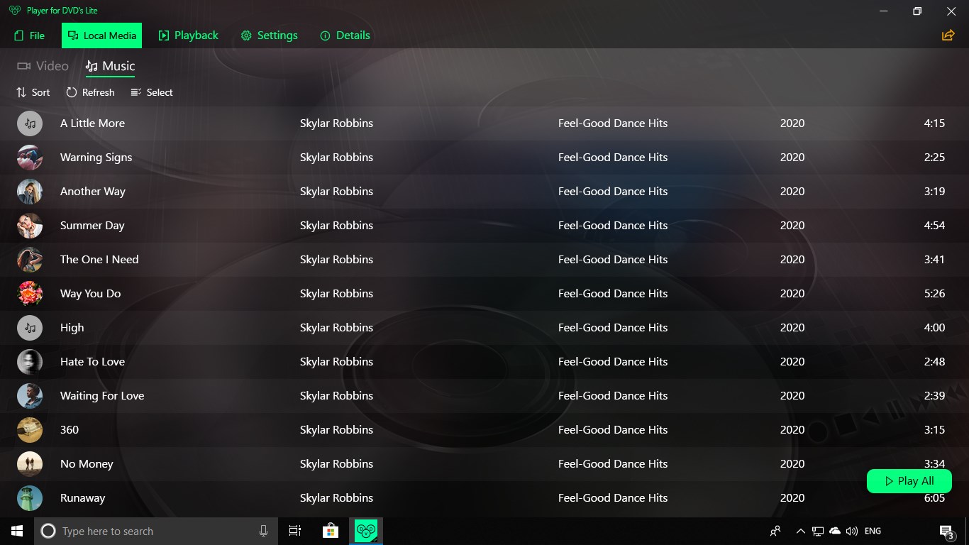 Player for DVD's Lite screenshot