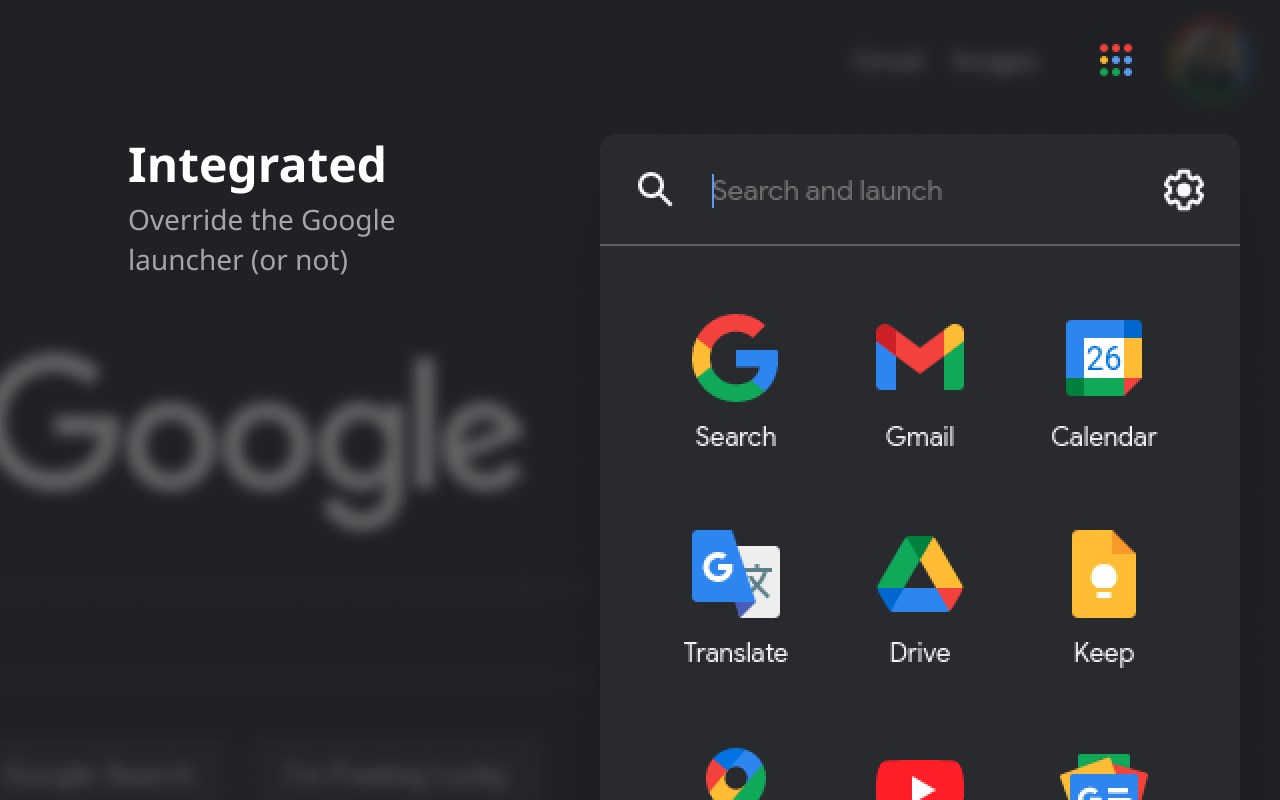 G App Launcher (Shortcuts for Google™)