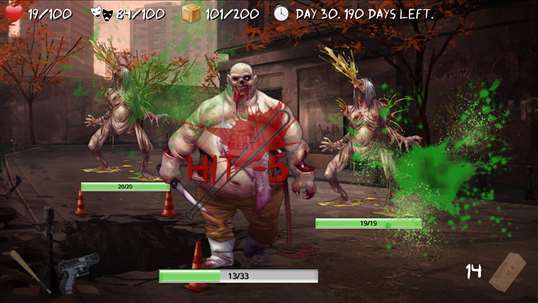 Overlive: Zombie Survival RPG LITE screenshot 3
