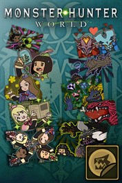 Monster Hunter: World - Additional Sticker Set Bundle 3