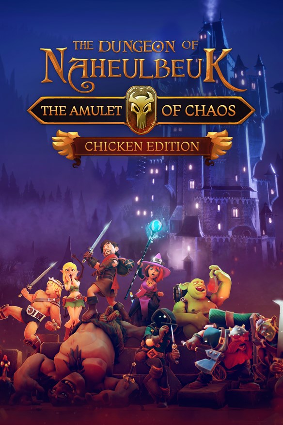 The Dungeon Of Naheulbeuk: The Amulet Of Chaos - Chicken Edition Xbox Series X|S and Xbox One cover art