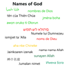 Names of God