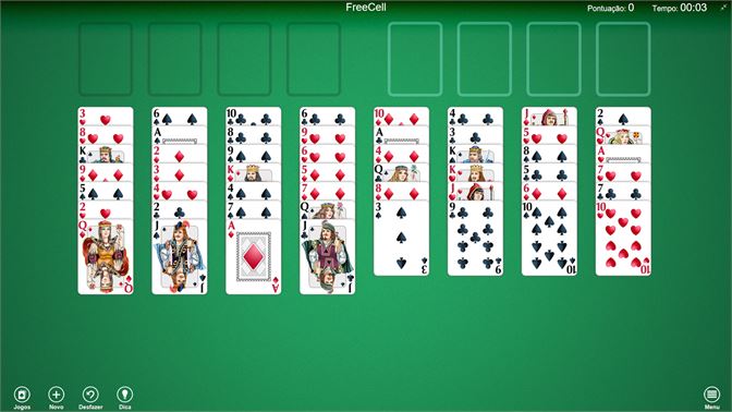 FreeCell - Um jogo de cartas S – Apps no Google Play