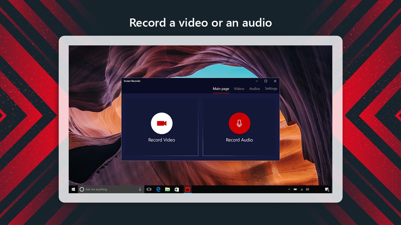 #1. Screen Video Recorder Express (Windows) Por: Articent Group LLC