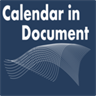 Create Calendar In Document