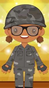 Tiny Little Soldier Dress Up screenshot 4