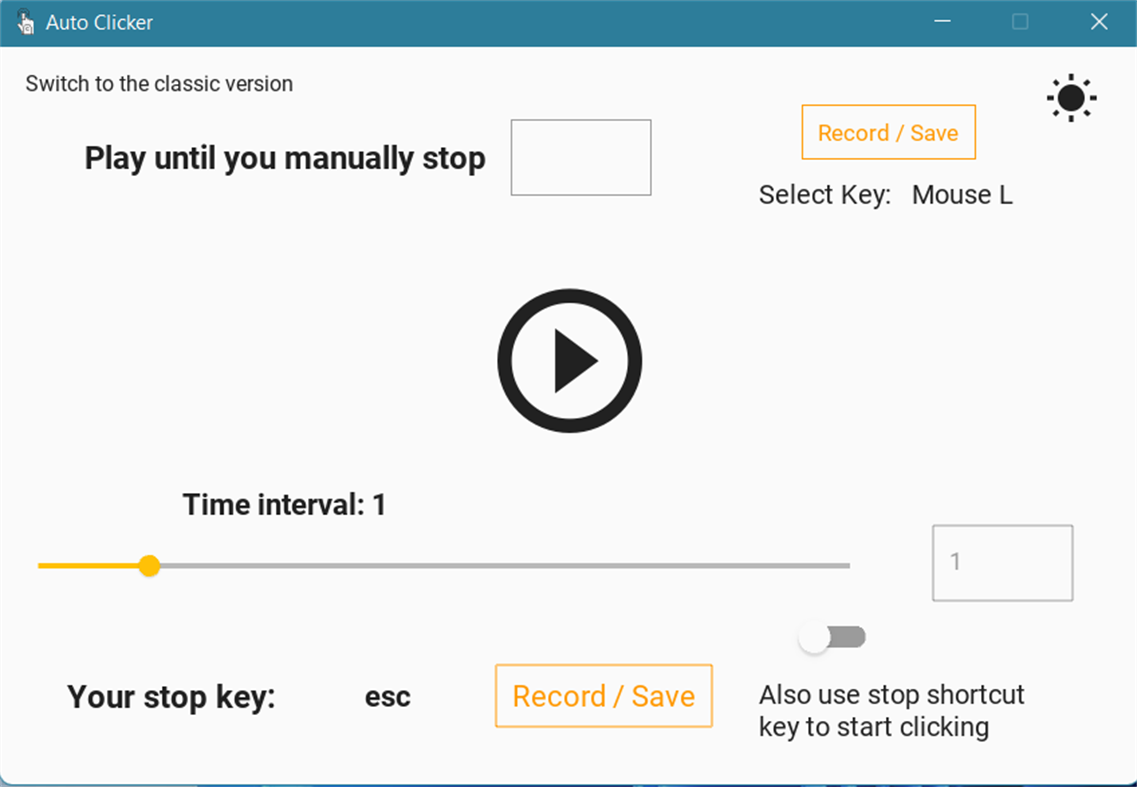 #1. Auto Clicker Pro (Windows) Göre: Eshqol Development