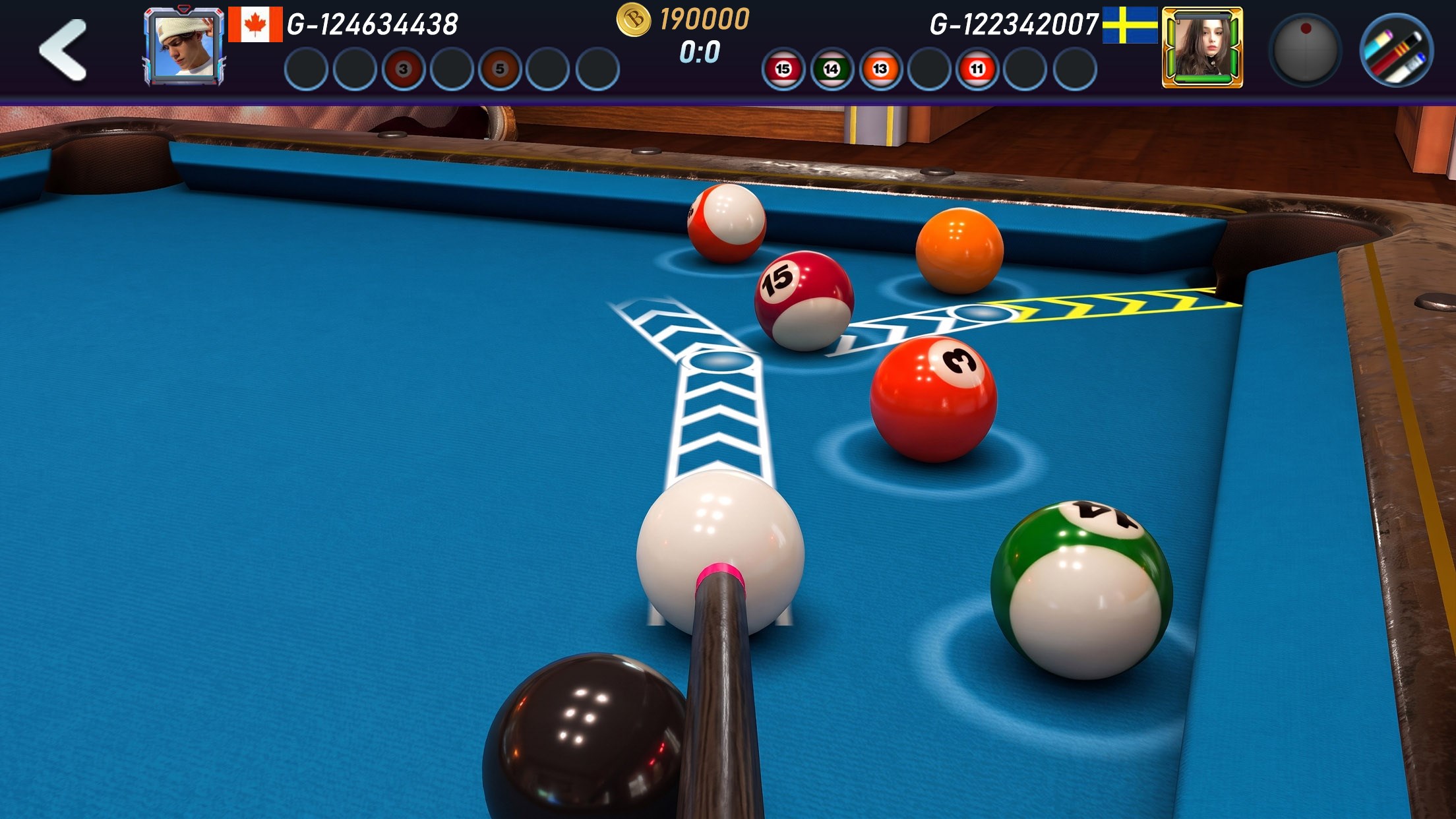 Real Pool 3D 2 screenshot