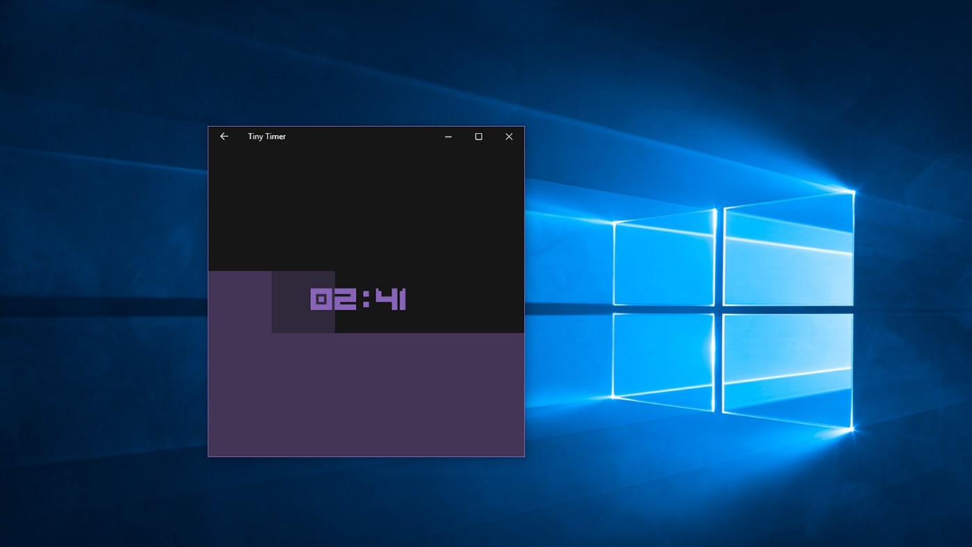 #2. Tiny Timer (Windows) 由: Stenobot
