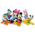 Cartoons for Disney - Mickey Pluto Donald Goofy