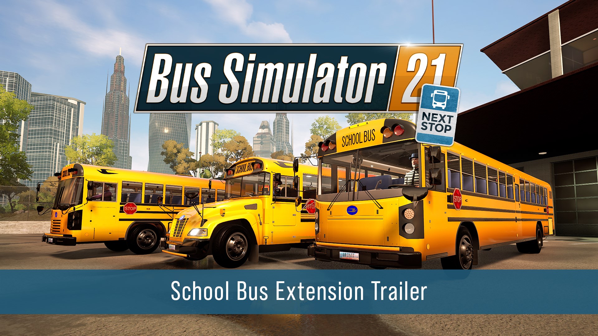 Buy Bus Simulator 21 Next Bus School Stop Xbox - Extension Official 