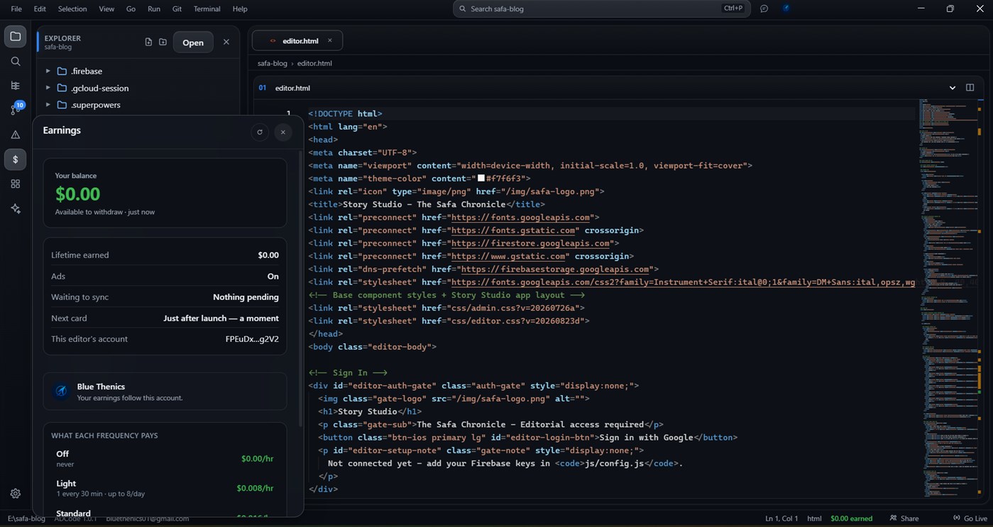 #1. ADCode (Windows) От: bluethenics