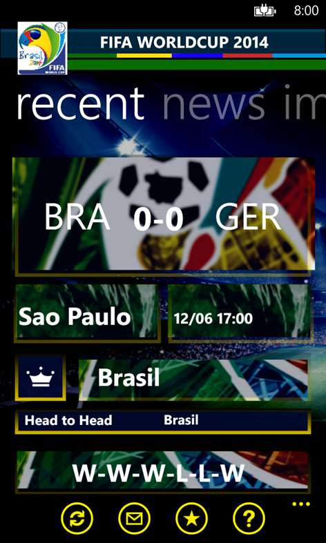 FifaWorldCup2014 Screenshots 1