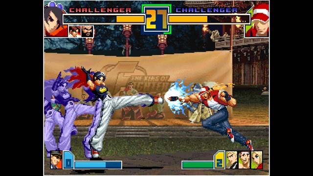 ACA NEOGEO THE KING OF FIGHTERS 2001 screenshot 2
