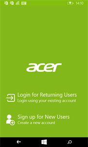 Acer Leap Manager screenshot 1