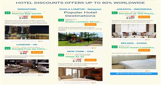 Cheap Flights Promo & Hotel Discounts Deal screenshot 5