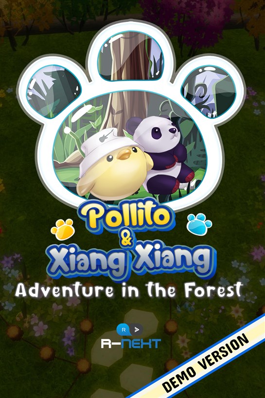 Στιγμιότυπο πλαισίου του Pollito and Xiang Xiang: Adventure in the Forest Demo
